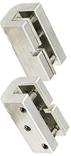 EM-Tec DS24 gripping stub holder with clamping plate, 0-4mm, aluminium, M4